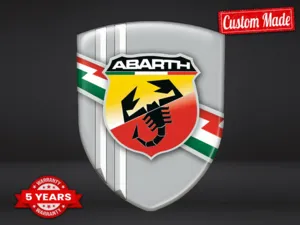 Fiat Abarth Stickers Permanents Pro Max Durable Design Stylé